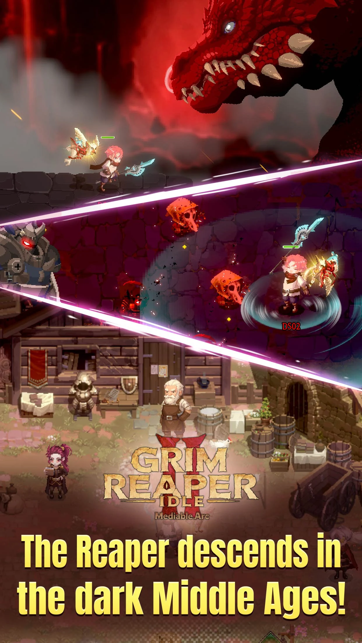 Grim Reaper Idle: Medieval Arc screenshot